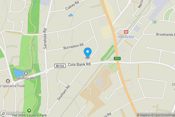 Map location for 62 Southam Road, Hall Green, Birmingham, B28 8DQ