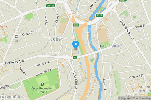 Map location for 31 St Paul's Court, Reading, RG1 6HF