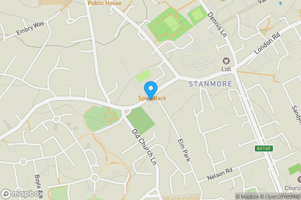 Map location for 44/44a Church Road, Stanmore, Middlesex HA7 4AH