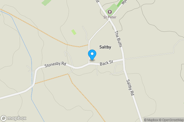 Map location for The Nags Head, 1 Back Street, Saltby, Melton Mowbray, Leicestershire LE14 4RN