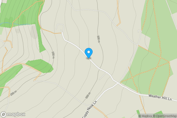 Map location for Wood Top Farm, Weather Hill Lane, Cragg Vale, Hebden Bridge, HX7 5TX