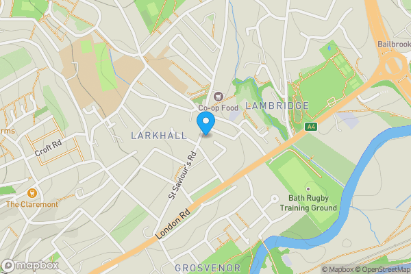 Map location for 9 St. Saviours Road, Larkhall, BA1 6RT