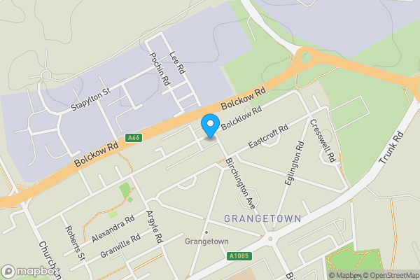Map location for 91 Bolckow Road, Grangetown, Middlesbrough, Cleveland, TS6 7ED