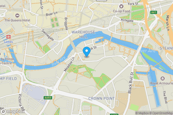 Map location for Waterloo Court, Hunslet Road, Leeds, LS10 1QN