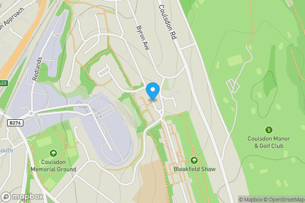 Map location for Land at, Alder Croft, COULSDON, Surrey, CR5 2SN