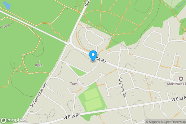 Map location for 74 Stephens Firs, Mortimer, Reading, Berkshire, RG7 3XA