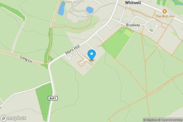 Map location for 21 Strathmore Road, Whitwell, Hitchin, SG4 8AU