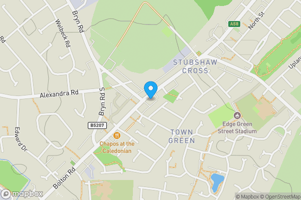 Map location for 214 Bolton Road, Wigan, Lancashire WN4 8SH