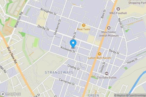 Map location for Unit 5, 30-32 Knowsley Street, Manchester M8 8HQ