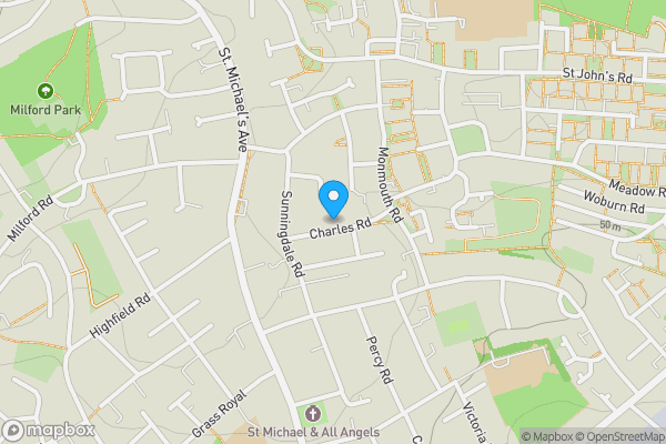 Map location for 17 Charles Road, Yeovil, Somerset, BA21 5LR