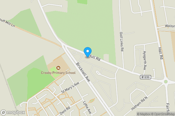 Map location for 126 Hall Road, Hull, East Yorkshire, HU6 8SB