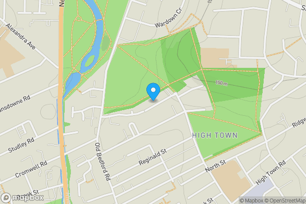 Map location for 29a/29b Wensleydale, Luton, Bedfordshire, LU2 7PN