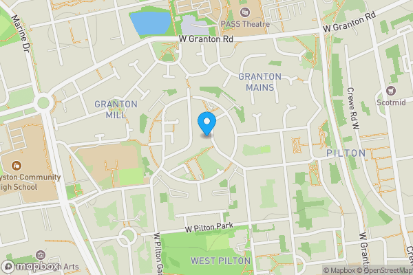 Map location for 39 West Pilton Street, Edinburgh EH4 4JQ