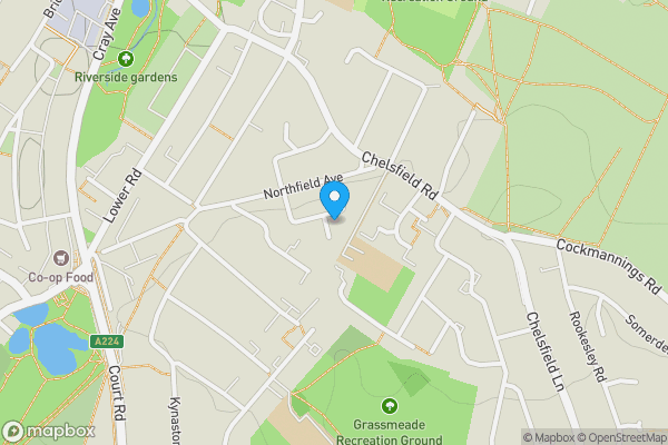 Map location for 24 Sussex Road, Orpington, Kent, BR5 4JF