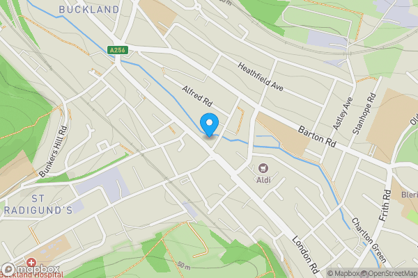 Map location for London Road, Dover, Kent, CT17 0TX