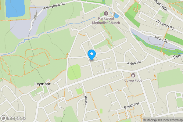 Map location for 20 Thorpe Green Drive, Golcar, Huddersfield, West Yorkshire, HD7 4QU