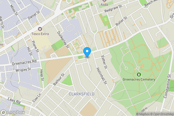 Map location for 1, Osmond Street, Oldham, Greater Manchester OL4 3EB