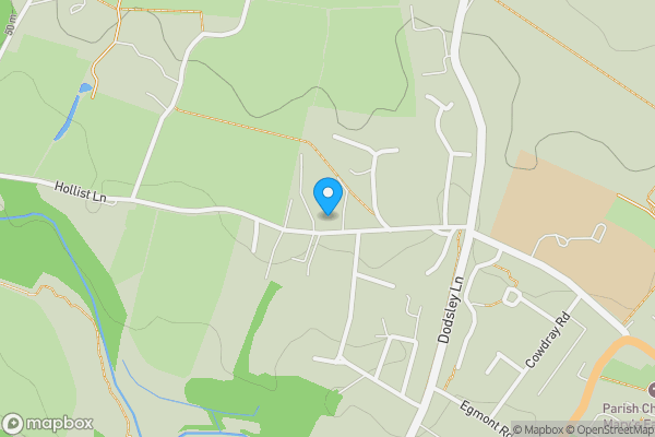 Map location for Birch Trees, Hollist Lane, Easebourne, GU29 9AD