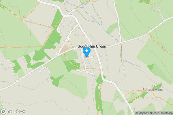 Map location for Daroca Forth Vean, Helston, Cornwall, TR13 9RH