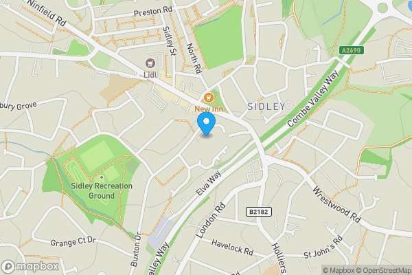 Map location for SEA, East Sussex, TN39 4FA