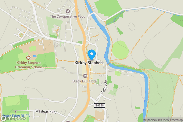 Map location for Halls Newsagents, Old Print House, Market Square, Kirkby Stephen CA17 4QT