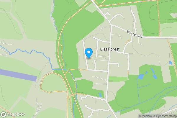 Map location for Infill Land / Plot @ Forest Edge, Liss, Hampshire, GU33 7BW