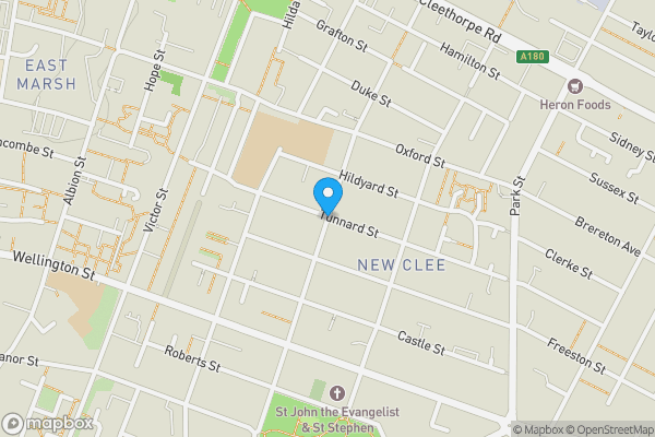 Map location for Stanley Street, GRIMSBY, South Humberside, DN32 7LJ