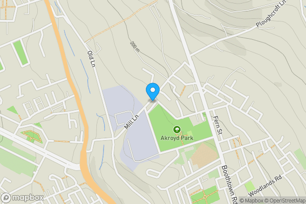 Map location for 51 Mill Lane, Boothtown , HX3 6TN