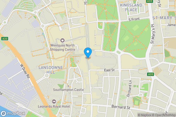 Map location for Portfolio of 9 Freehold Ground Rent Investments in, Mowbray Road, North East Road, Pear Tree Avenue, Southampton, Hampshire, SO19
