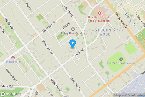 Map location for 171 Grove Hall Court, Hall Rd, St John's Wood, London NW8 9NU