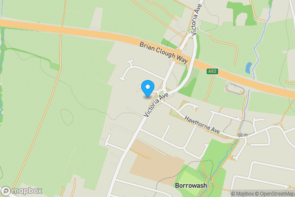 Map location for 199 Victoria Avenue, Borrowash, Derbyshire DE72 3HG