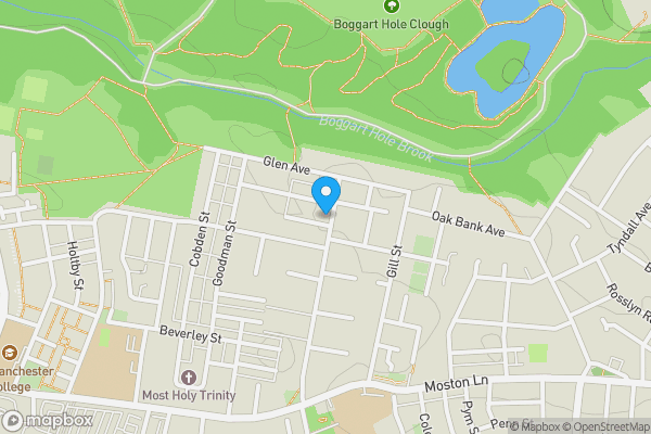 Map location for 101 Clough Road, Manchester, M9 4BL