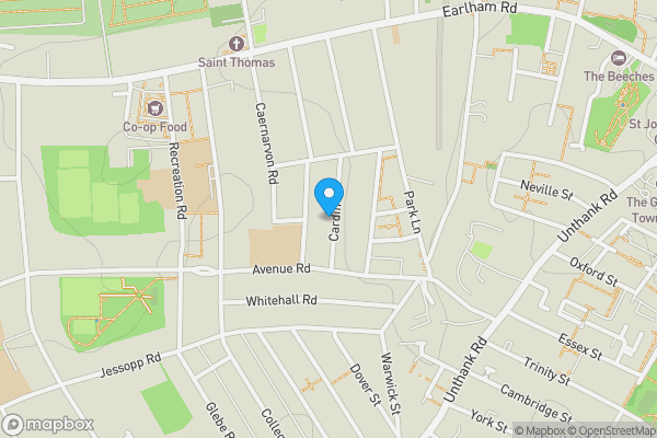 Map location for 35 Cardiff Road, Norwich, NR2 3HR