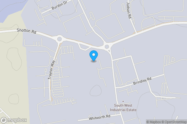 Map location for 1 Whitehouse Way, South West Ind Estate, Peterlee, SR8 2RA