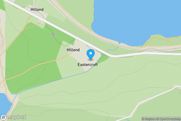 Map location for Hillend View Care Home, 14 Airdrie Road, Airdrie, Lanarkshire ML6 8NY