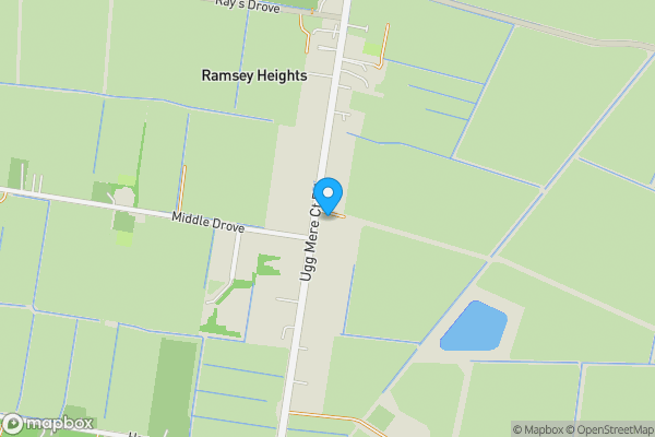 Map location for Stables and Paddock Land, Harpers Drove, Ramsey Heights, Cambridgeshire, PE26 2RJ