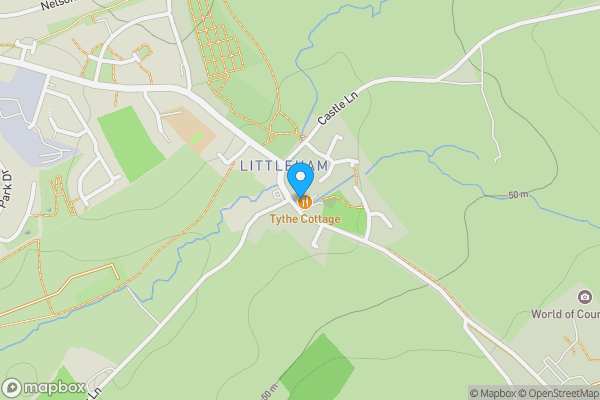 Map location for Tythe Cottage Tea Rooms, Littleham Village, Littleham, Exmouth, Devon, EX8 2RQ EX8 2RQ