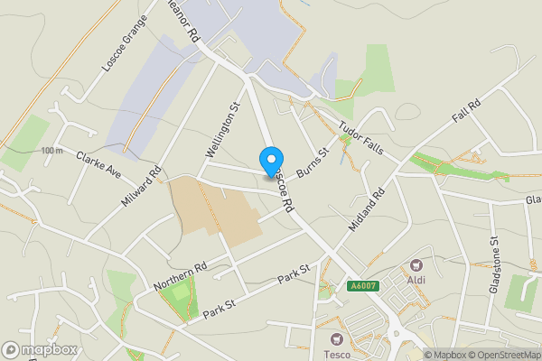 Map location for 1 Watkinson Street, Heanor, Derbyshire DE75 7FX