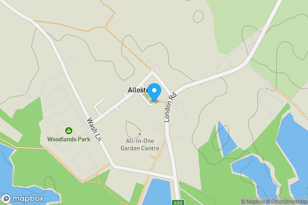 Map location for Redcot, Princess Road, Allostock