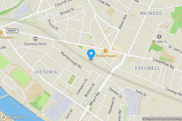 Map location for 10 Speke Street, Newport, NP19 8EX