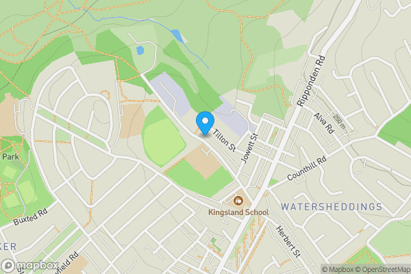 Map location for 106 Broadbent Road, Oldham, OL1 4HY