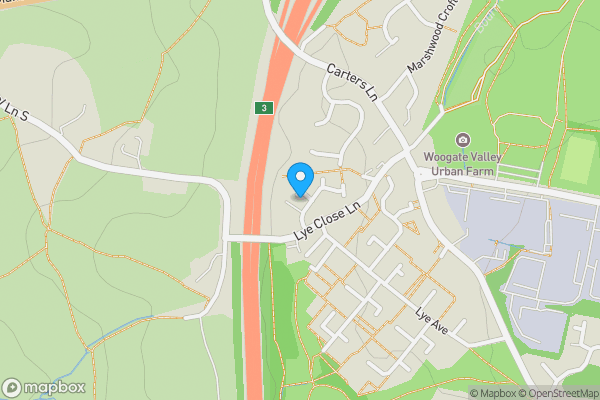 Map location for 24 Nailers Close, Birmingham, West Midlands B32 3QR