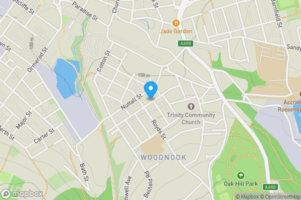 Map location for Flat 3 Griffin Works, Accrington, Lancashire, BB5 2HR