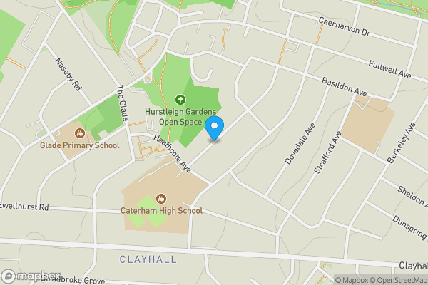 Map location for Cheriton Avenue, ILFORD, Essex, IG5 0QN