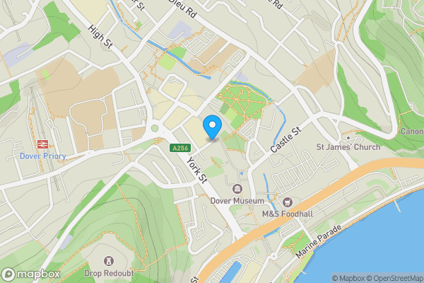 Map location for New Street, DOVER, CT17 9AL