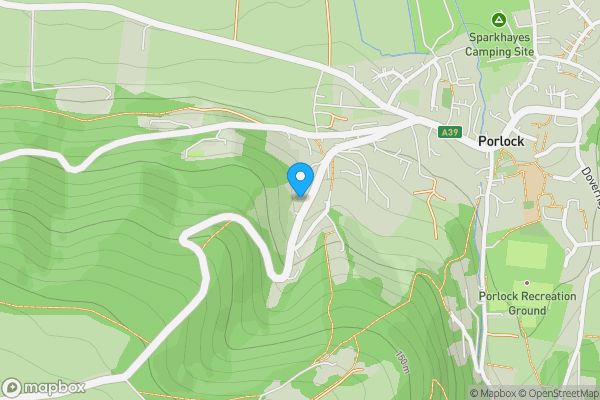 Map location for 16 Redway, Porlock, Porlock, TA24 8QG