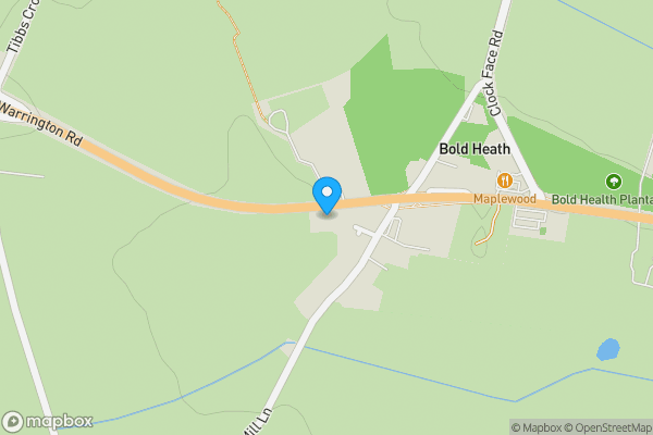Map location for Warrington Road, Widnes, Cheshire, WA8 3XA
