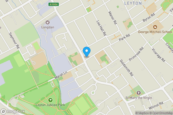 Map location for 201, Church Road, Leyton, London, E10 7BQ