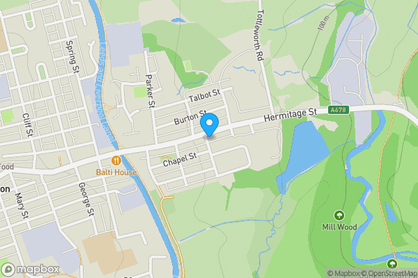 Map location for 82 Hermitage Street Rishton, Blackburn, Lancashire, BB1 4NL