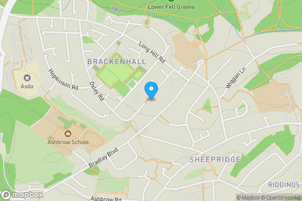 Map location for 67A, Marlington Drive, Huddersfield, West Yorkshire, HD2 1GU